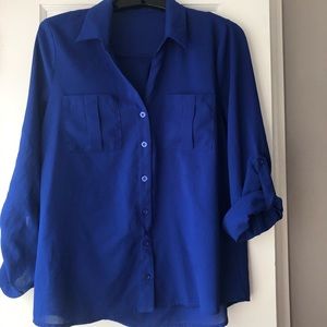 Blue blouse